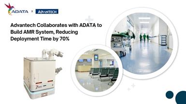 Advantech Collaborates with ADATA to Build AMR System, Reducing Deployment Time by 70%